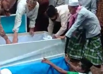 Jenazah Jamaludin Korban KKB Papua Dimakamkan di Rangkasbitung