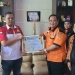 Pengurus LSM BAR saat silaturahmi dengan Ketua DPRD Cilegon Isro Mi'raj dan Ketua Komisi II DPRD Cilegon Faturohmi.