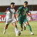 Persita saat melawan Persebaya di putaran pertama BRI Liga 1 di Sleman, Yogyakarta.