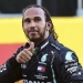 Pebalap Mercedes, Lewis Hamilton.