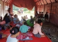 Kondisi para pengungsi di tenda pengungsian, di Desa Teluk, Kecamatan Labuan, Kabupaten Pandeglang, Minggu (20/3). (ISTIMEWA)