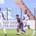 Laga Persik Kediri kontra Persita Tangerang dalam putaran pertama BRI Liga 1 muisim 2021-2022.