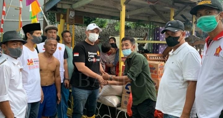 Gerindra Terjun Langsung Beri Bantuan Warga Terdampak Banjir Di Kota Serang