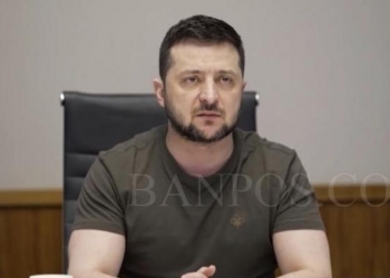 Presiden Ukraina Volodymyr Zelensky. (Foto: YouTube/Ukraine Presidential Office)