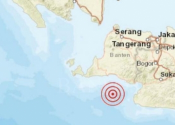 Gempa M5.3 Guncang Wilayah Bayah, Getaran Terasa Hingga Serpong