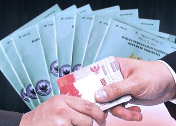 Ilustrasi pungli PTSL.