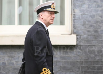 Kepala Staf Pertahanan Inggris Tony Radakin. (Foto Anadolu Agency)