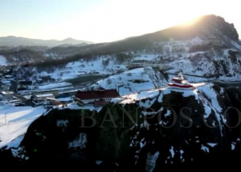 Lansekap pegunungan di Kota Otaru. (Foto Facebook JENESYS GROUP E & F MARCH 9-15)