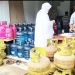 Salah satu pangkalan gas LPG di Kelurahan Sukaratu.