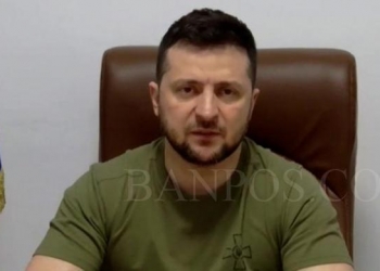 Presiden Ukraina Volodymyr Zelensky (Foto: CNN)