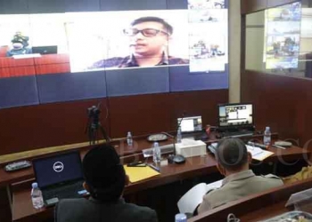 Wakil Bupati Pandeglang, Tanto Warsono Arban saat membuka Musrenbang RKPD Kabupaten Pandeglang tahun 2023.