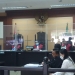 VONIS 8 TAHUN: Sidang kasus pembakaran bengkel di PN Tangerang Klas 1 A beberapa waktu lalu. ISTIMEWA
