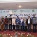 Konferensi Pers BPJS Kesehatan bersama dengan Kemenkes RI terkait dengan ujicoba skema pembayaran baru di salah satu hotel di Kota Serang, Senin (19/9).