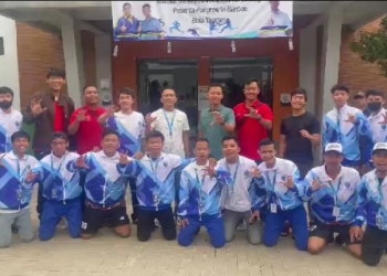 Atlet bola tangan Kabupaten Pandeglang.