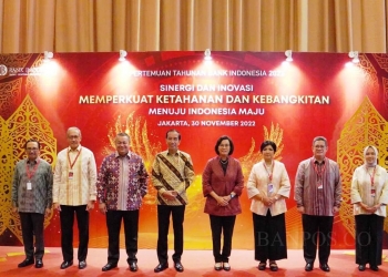 Pertemuan Tahunan Bank Indonesia (PTBI) 2022 yang digelar secara hybrid di Jakarta (30/11). ISTIMEWA