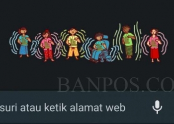 Google Doodle 16 November pengingat Hari Angklung Sedunia. (Foto Tangkapan Layar)