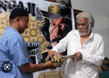 Mat Don bersama Remy Sylado. (istimewa)