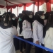 Para peserta calon PPPK untuk Nakes saat akan mengikuti seleksi.