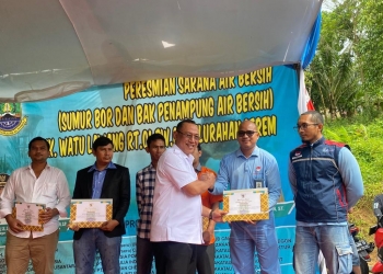 Krakatau Posco Turut Serta Wujudkan Impian Air Bersih Bagi Warga Watu Lawang