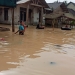 Banjir merendam rumah warga.
