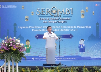 Deputi Kepala Perwakilan BI Provinsi Banten, Agus Hartanto.