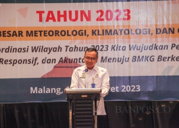 Laporan Penyelenggaraan Rakorwil BBMKG Wilayah II Disampaikan Oleh Hartanto, ST. MM.