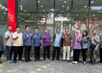 Tim DJP saat di Pengadilan Negeri Tangerang.