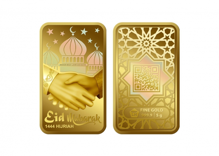 Beli Emas 3D Edisi Eksklusif Idul Fitri 2023 dari Antam Dapat Souvenir