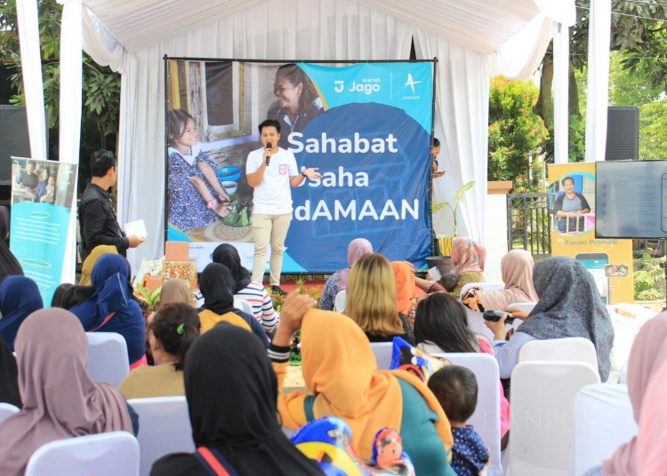 Kolaborasi Jago Syariah dan AMAAN, Dukung Pemberdayaan Perempuan Pengusaha Mikro  Melalui Ekosistem Digital