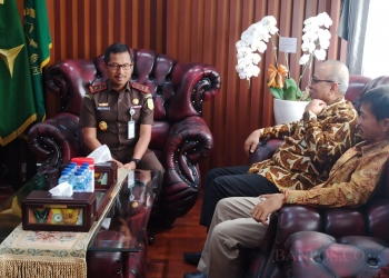 Lawatan Kepala Kanwil DJP Banten ke Kejati Banten.