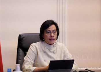 Menteri Keuangan (Menkeu), Sri Mulyani Indrawati.