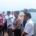 Direktur Keselamatan dan Keamanan Korlantas Polri, Brigjen Ery Nursatari saat meninjau kawasan Merak, Banten, Minggu (12/3).