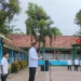 Walikota Serang, Syafrudin, saat menjadi pembina Apel di Lingkungan SMPN 8 Kota Serang, Rabu (8/3).