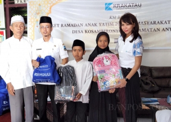 KSI Bagikan Paket Ramadan Untuk Yatim Piatu dan Masyarakat Prasejahtera