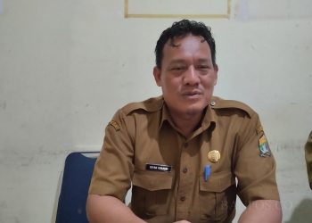 Kabid Perdagangan DinkopUKMperindag Kota Serang, Yayan Kosasih.