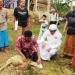 Tampak pengajaran wawasan untuk praktik penyembelihan hewan qurban di Ponpes Al-Fath Kecamatan Cibeber oleh Juleha, Sabtu (27/05).