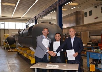 Penandatanganan Memorandum of Understanding (MoU) antara PT. Republik Palindo, anak usaha dari Republikorp asal Batam, Indonesia. dengan Perusahaan pertahanan asal Italia, Drass Galeazzi Srl berkaitan dengan Joint Production produksi kapal selam DG 550 kelas Midget dan Autonomous Attack Submarine.