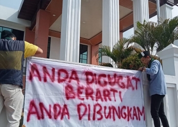PN Serang Dioncog Mahasiswa, Buntut Gugatan Mantan Jubir Al Muktabar