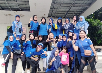 Warga Wanasari Birukan Minggu Pagi Dengan Senam Bersama Dewan Masduki