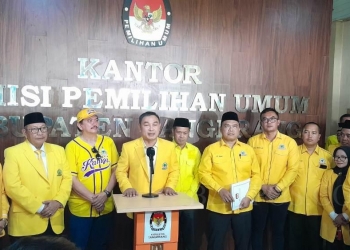Daftarkan Bacaleg ke KPU, Golkar Kabupaten Tangerang Serukan Kompetisi Fair Play