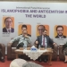 kegiatan diskusi internasional yang bertajuk Islamophobia and Antisemitism in The World yang diadakan di Masjid Istiqlal, Jakarta, Rabu (3/5).