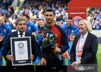 Top, Cristiano Ronaldo Pecahkan Rekor Dunia 200 Caps, Bonus Gol Pula