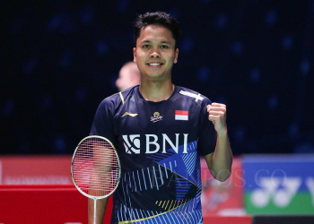 Ginting Tidak Akan Menyerah Mencari Titik Lemah Axelsen