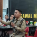 Ketua PII Banten, Ihsanudin, pada forum lokakarya.