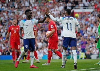 Inggris vs Mekadonia Utara