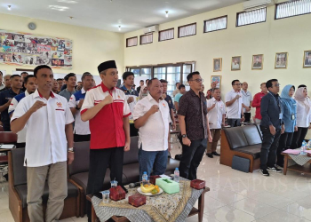 Komite Olahraga Nasional Indonesia (KONI) Provinsi Banten menggelar bimbingan teknis (Bimtek) pengelolaan keuangan, untuk para pengurus KONI Kota/Kabupaten hingga pengurus cabang olahraga (Cabor) se-Provinsi Banten, Sabtu (24/6).