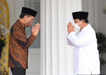 Presiden Jokowi dan Prabowo Subianto