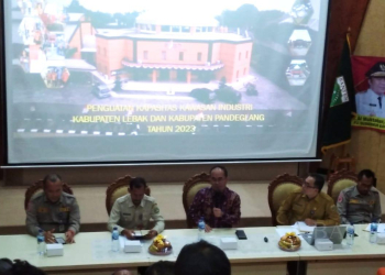 BPBD Banten menggelar kegiatan peningkatan kapasitas mitigasi bencana di kawasan industri pada Selasa (11/7).