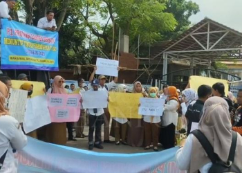 Guru Honorer P1 Gelar Aksi Tuntut Kejelasan Nasib