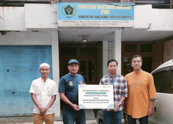 PT Pegadaian Bantu Pembangunan Gedung PWI Kabupaten Tangerang